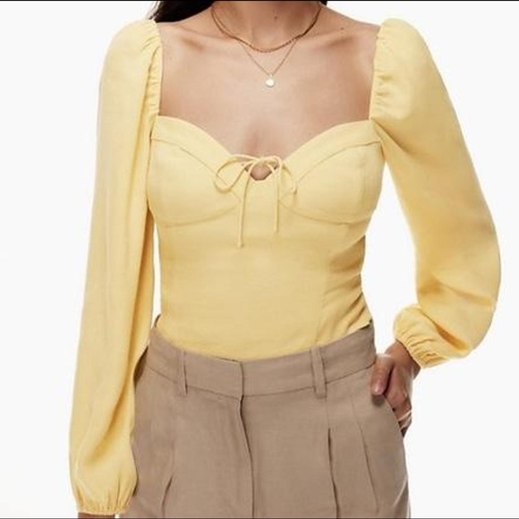 BNWT Aritzia Novella Blouse - Picture 1 of 4